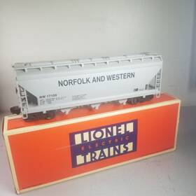 6-17109 Lionel 6-9286 No. Norfolk And Western Centerflow Hopper Ob