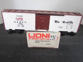 6-9406 Lionel Denver And Rio Grande West Box Car Boxed Mib 1978 H1b