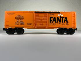 6-9745 Lionel Coca-cola Fantasingle Door Box Car #9745 1974