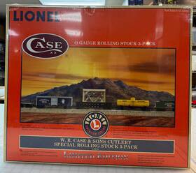 6-99018 Lionel W.r Case And Sons Cutlery Special Rolling Stock Set /factory Sealed