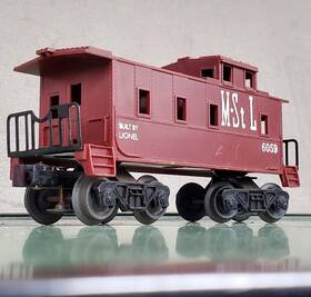 6059-60 Lionel 6059 Mstl Postwar Hagerstown Caboose