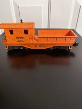 6119-25 Lionel 611925 Postwar O Gauge Dl&w Orange Work Caboose Vintage