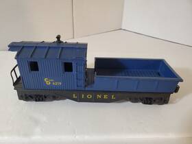 6219 Lionel No Postwar O Gauge Chesapeake And Ohio Work Caboose C&o Excellent 1960