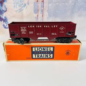 6456-55 Lionel Trains Lehigh Valley Hopper Car No. Type Iii With Original Box
