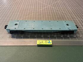 6502-50 Lionel Train Unmarked Aqua Flat Car For Girder Bridge No Load Lot G2