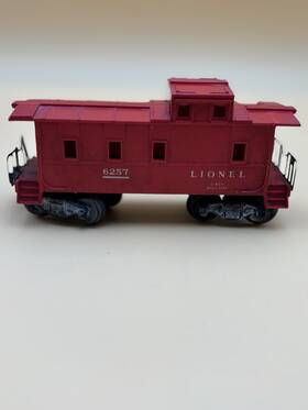6257 Lionel 6752 Vintage No. Ftoft Gauge Post War Red Caboose