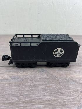 8050-8803 Lionel O Train 8050 Plastic 4 Wheeel Tender Santa Fe - For A 8803 Loco Lot J