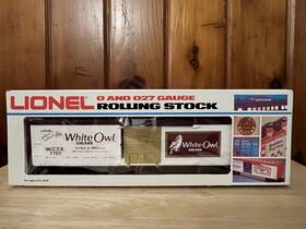 6-7707 Lionel 9-7707 Vintage White Owl Cigars Box Car With