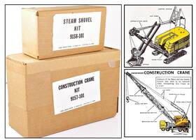 3158-001 Lionel 9157-001 And Crane Shovel Kits Service Station Parts Sealed