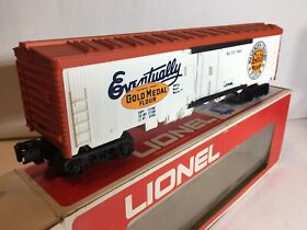 6-9560 Lionel 9860 Gold Medal Flour Billboard Reefer. Both Doors Still Spring Open
