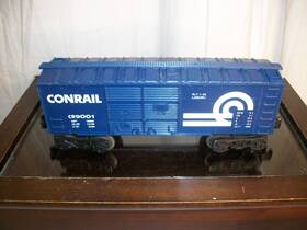 Cr9001 Lionel O Box Car Conrail Blue Used No Cr9001 Lionel O Box Car Conrail Blue Used No