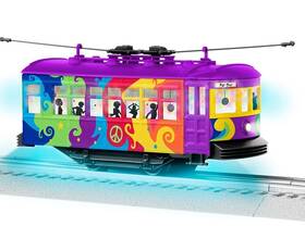 Lnl2235030 Lionel 2235030 Trippy Trolley Illuminated Interior And Exterior Bump N Go O-gauge