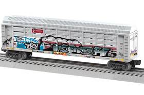 Lnl2428390 Lionel O Rtr Ferromax Graffiti Autorack