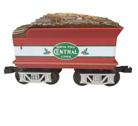 Northpolecentral-1 Lionel North Pole Central Lines Wood Tender