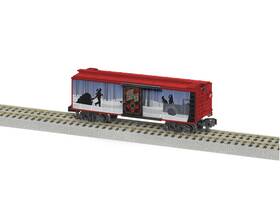 2319260 Lionel Racing 2023 American Flyer Christmas S Gauge Model Train Boxcar