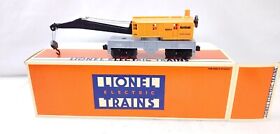 6-16644 Lionel Trains Amtrack Operating Crane Car C-9 New O Scale