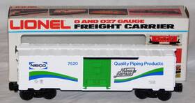 6-7520 Lionel Trains Scarce Nibco Plumbing Boxcar Uncatalogued Mailin Promotional Addon