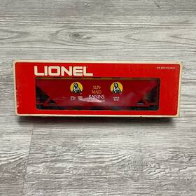 6-9261 Lionel Trains Sun Maid Raisins Model Train Car With Original Box