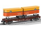 23922814654 Lnl81465 Lionel Trains Southern Pacific Flat Car With Two