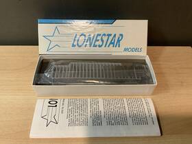 Ls4305 Lonestar Models Ho Scale Barrett Hog And Sheep Trailer Kit Undecorated
