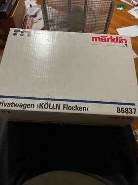 M Rklin 001883858371 Marklin Gauge 1 German Railway Private Wagon Kolln Flocken And Truck 85837 New W18