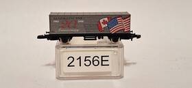 2156e M Rklin Vintage Marklin 20th Ann. Mini-club Z-scale #2156e Canada/usa Flags Boxcar Nib
