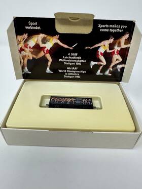 31964 M Rklin Marklin Mini-club Z-scale 1993 Iaaf World Championships Car Lnib