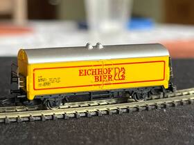 441-8632 M Rklin Marklin 8632 Z-scale Eichof Bier Refrigerator Car - Original Box