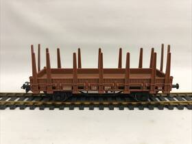4459 M Rklin H0 Low Side Stake Wagon Db Good Condition Missing One Coupler