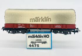 4475 M Rklin Marklin Ho Covered Freight Car Goods Wagon Vtg West Germany With Box