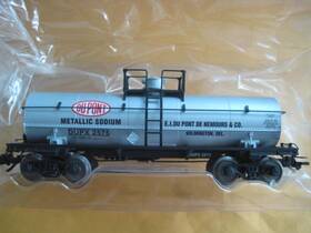 45649-04 M Rklin Marklin H0 Dupont Metallic Sodium Tank Car Dupx 2575 In Original Box