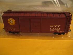 45657-02 M Rklin Marklin H0 Nyc #174853 Box Car With Doors Open On Both Sides In Orig
