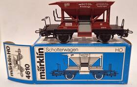 4610 M Rklin Vintage 1981 Marklin #4610 Ho Scale Db Gravel Hopper Talbot Ballast Car Ex/box