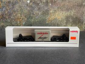 2168a M Rklin 46181 Marklin Ho 2001 Insider Club Depressed Center Car With Load