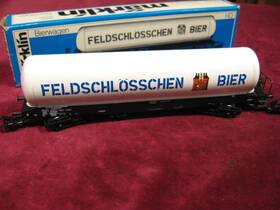 4632 M Rklin Vintge Marklin Ho Model Railroad Trains Feldschlosschen Beer Tank Car Excl