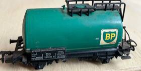581694 M Rklin 4644 Marklin #4644 Deutsche Bp Tank Car Green Ho Scale Db Germany