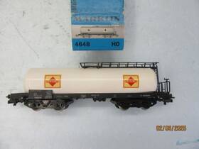 4655 M Rklin Ho - Marklin Long Tank Car Inch Heiz L Leicht Schwechat 2000 Of The Bb Nos