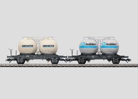 46622 M Rklin Two Silo Inch Spherical Container Cars Set Of The Sj / #46622 - Brand New