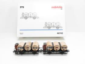46742 M Rklin Two Inch Tannery Cars Set Of Baden State Railways / #46742 - New In Box