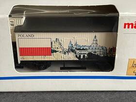 4680-95715 M Rklin 84682 Marklin 84680 - Special Flag Car Series Inch Poland New In Box