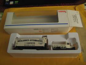 4680-98008 M Rklin Marklin H0 94031 Wieselburger Aktienbrauerei Biertransport Wagen Lnib