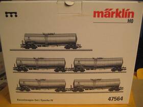 47564 M Rklin Brand New Marklin Ho Vtg Chemical Tank Car Set In Original Box -nib Era Iv