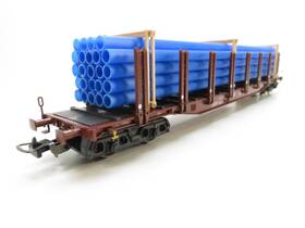 47718 M Rklin Stake Car With Tubes Db German Railway - No. New And Free Shipping
