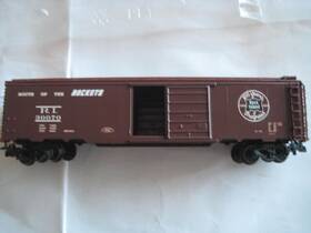 47760-05 M Rklin Marklin H0 Route Of The Rockets Express Tin Plate Box Car - Nib