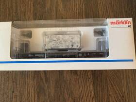 48663 M Rklin #48663 Db German Railway Flat Car With Marble Load Ho