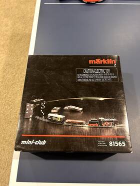 81565 M Rklin Marklin Mini-club Db Freight Set New In Box - Never Used Engine Tested