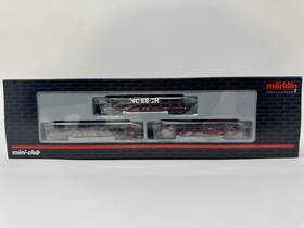 82599 M Rklin Marklin Mini-club Z-scale Pipe Transport Set With 3 Stake Cars New
