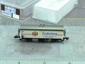 86001 M Rklin Marklin Furftenberg Beer Reefer Car Z Scale