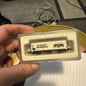 8604 M Rklin Z Scale Marklin Kulmbacher Reichelbrau Reefer Beer Car Euc