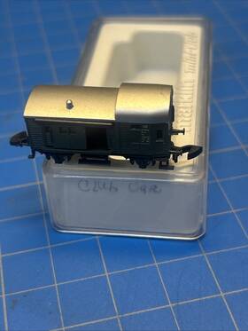 6609 M Rklin 8644 Z Scale Mini-club Covered Box Car With Case Germany